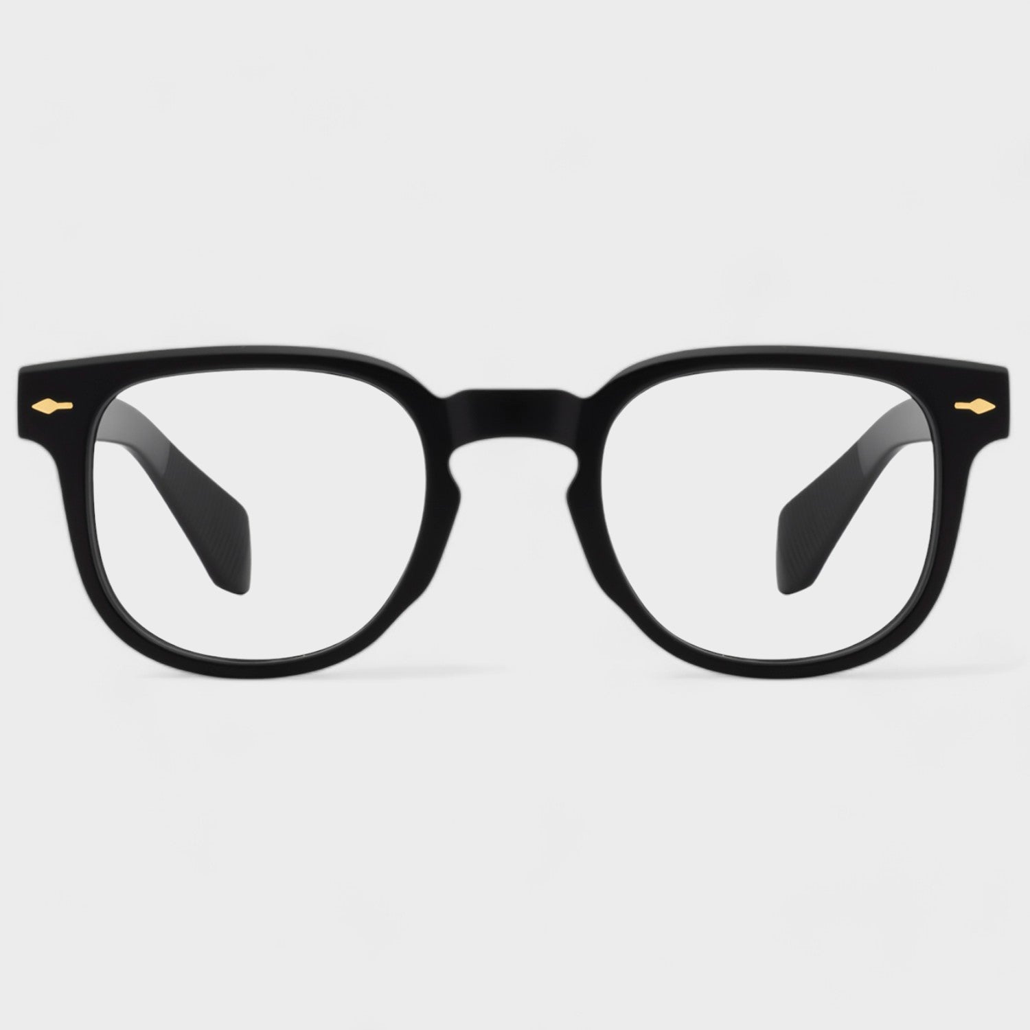 Tuffy Computer Anti Blue Light Glasses Round Matte Black _1