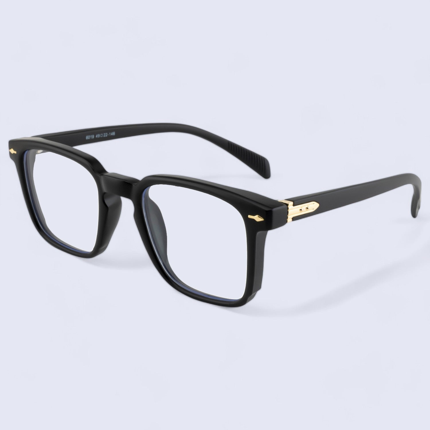 Tuffy Computer Anti Blue Light Glasses Wayfrer Matte Black _1