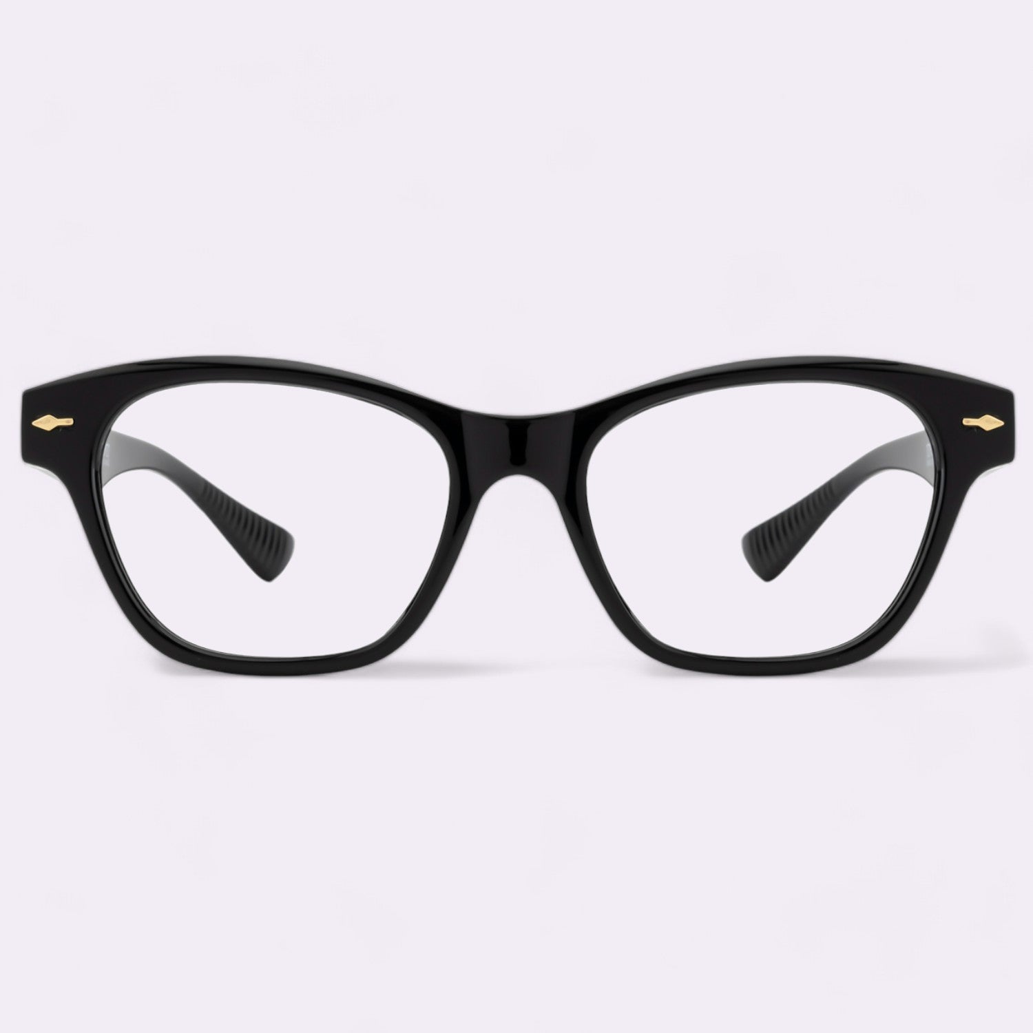 Tuffy Computer Anti Blue Light Glasses for Women Cateye Shine Black _1