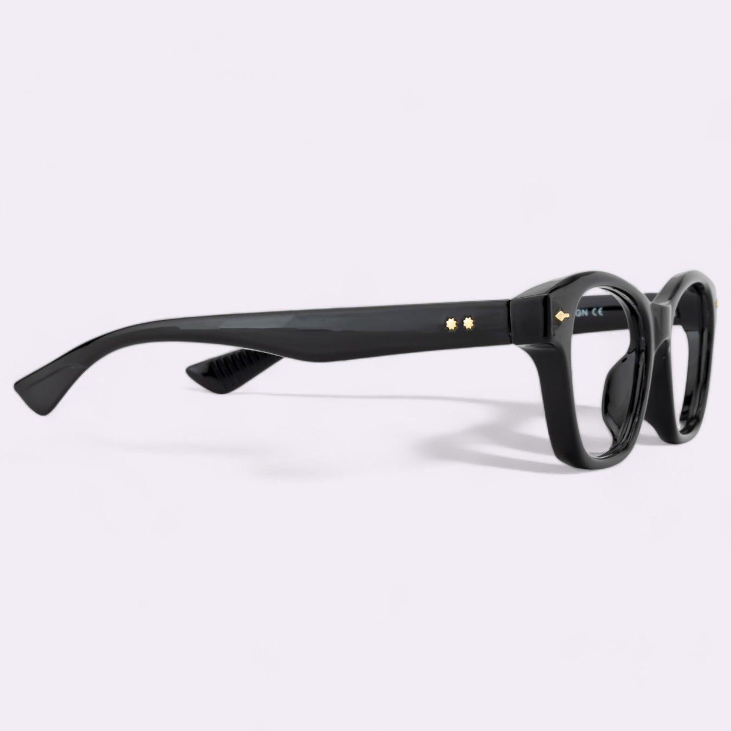 Tuffy Computer Anti Blue Light Glasses for Women Cateye Shine Black _2