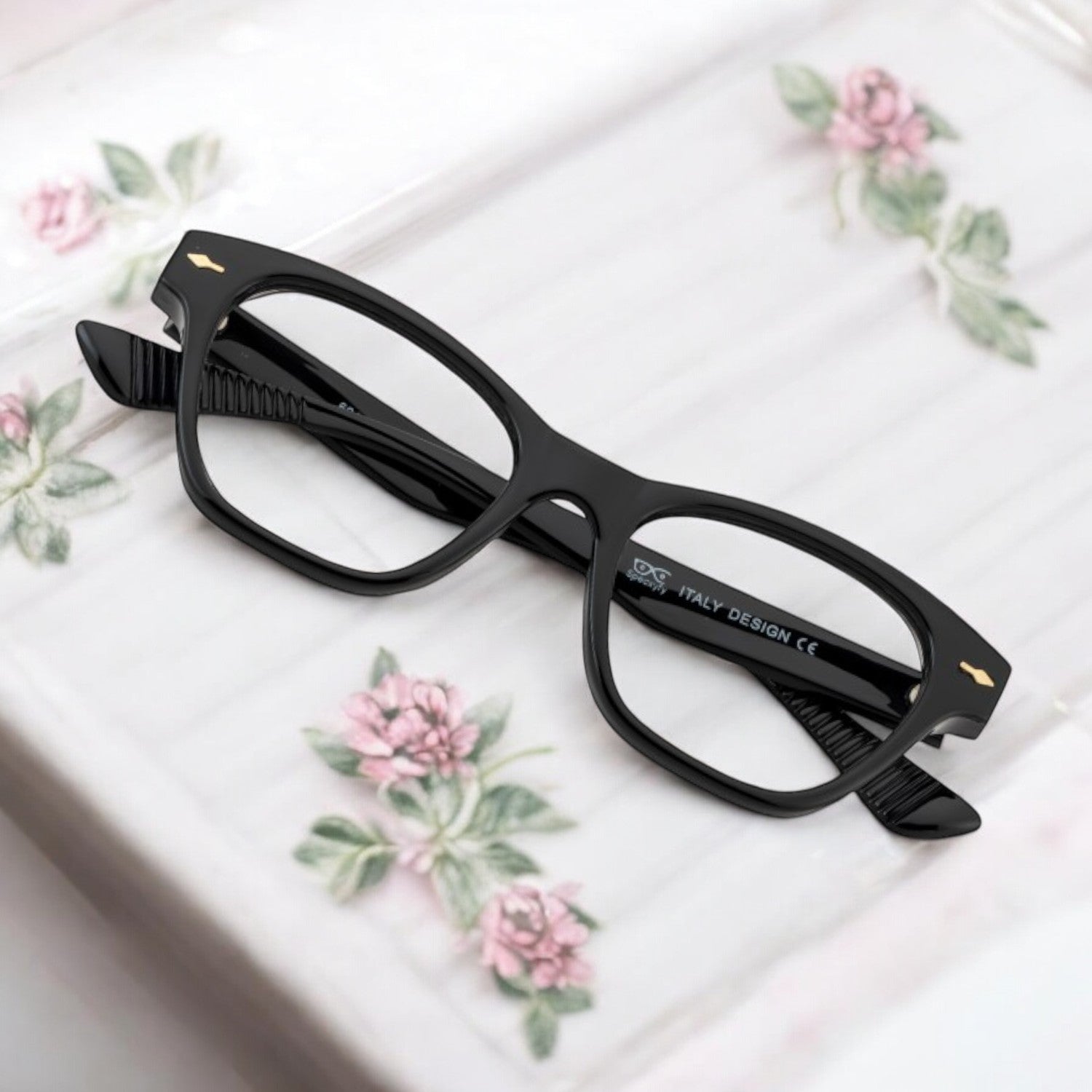 Tuffy Computer Anti Blue Light Glasses for Women Cateye Shine Black _5