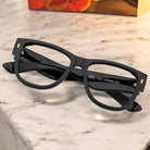 Tuffy Computer Blue Light Blocking Glasses Wayfarer Shine Black