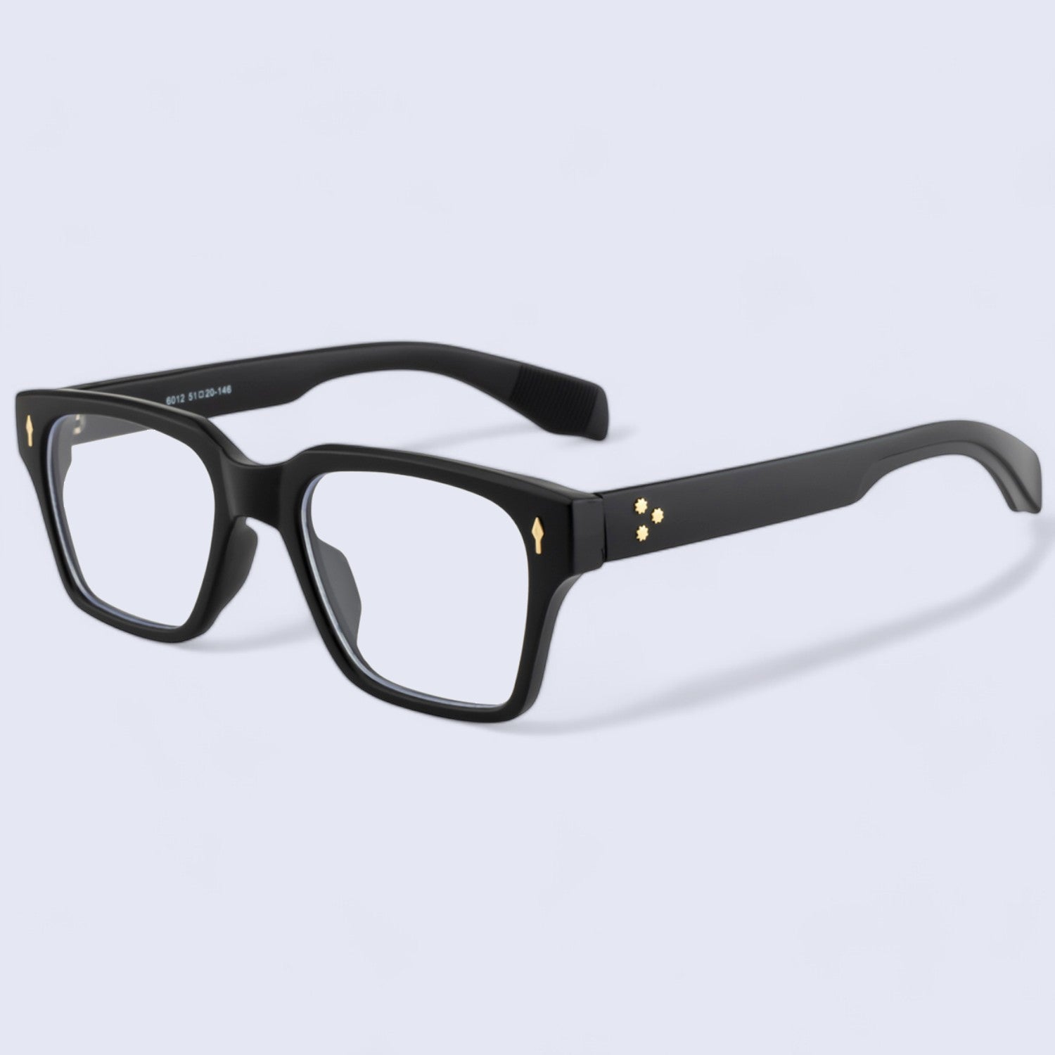Tuffy Computer Blue Light Filter Glasses Rectangle Matte Black _1