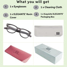 Tuffy Computer Blue Light Filter Glasses Square Grey _6