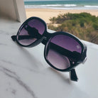 Barbella Black Oversized Sunglasses for Women _1